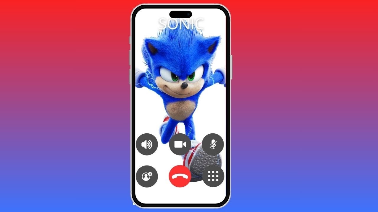 APPEL SONIC 🦔💨 APPEL TÉLÉPHONIQUE (SONIC LE FILM) • IL PARLE AVEC TOI 💙 !
