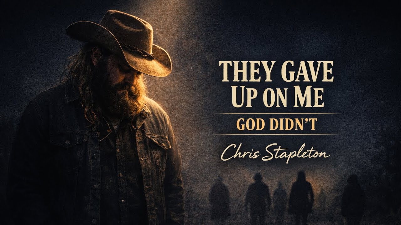 Chris Stapleton - They Gave Up on Me, God Didn’t (Official Lyrics Video)