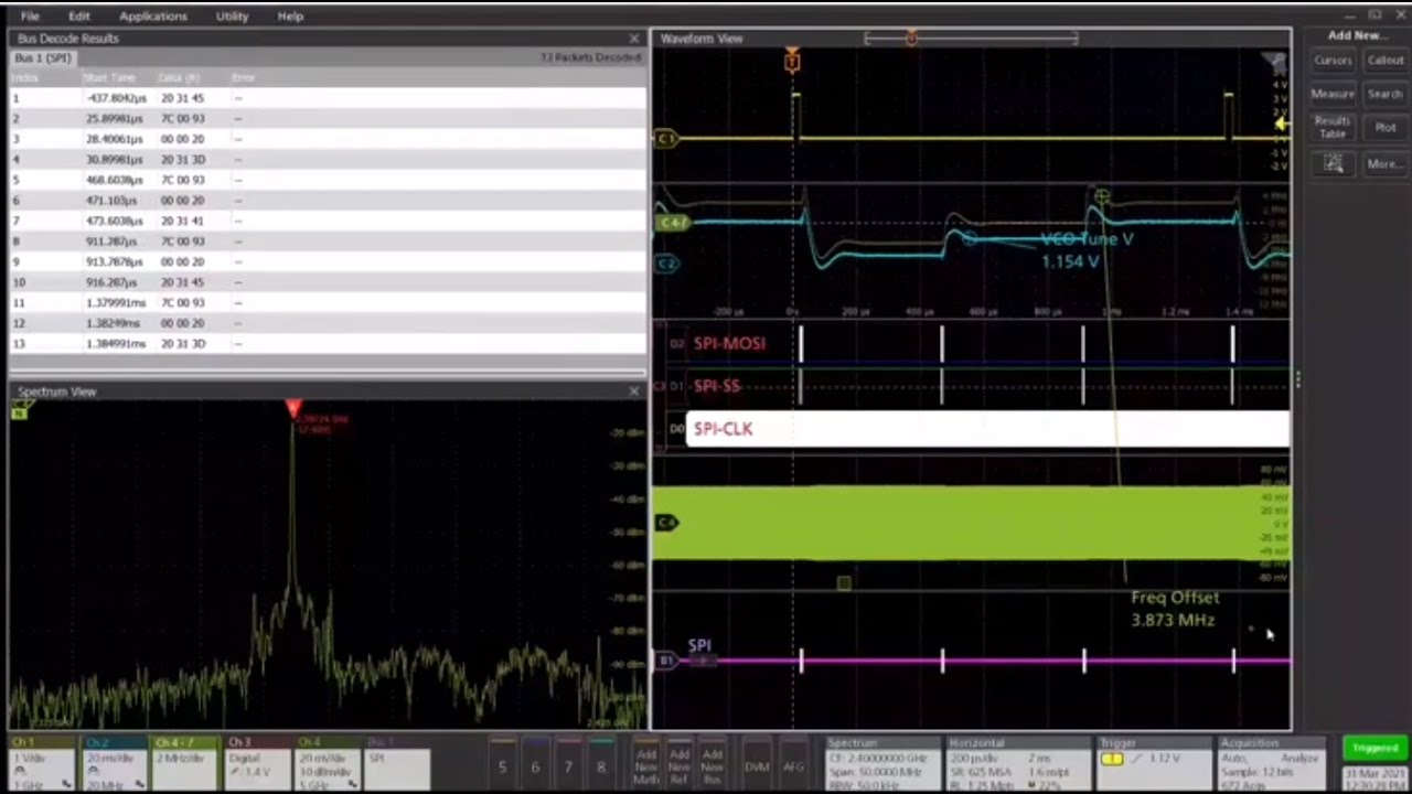 Time Correlated, Multi-Channel Analog/Digital/RF Signal Analysis Workshop