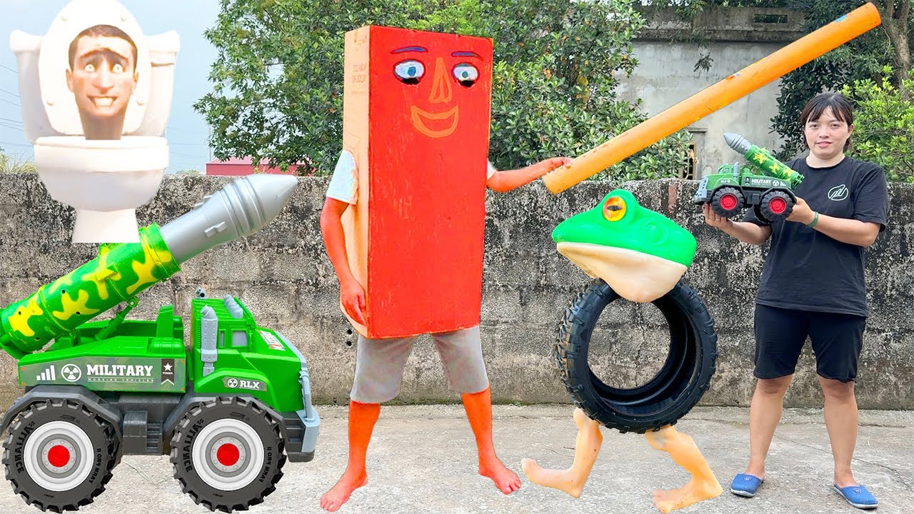 Kem Ốc và tung tung tung sahur ngoài đời thực review kẹo mút ông già noel, săn skibidi. Theu Chanel