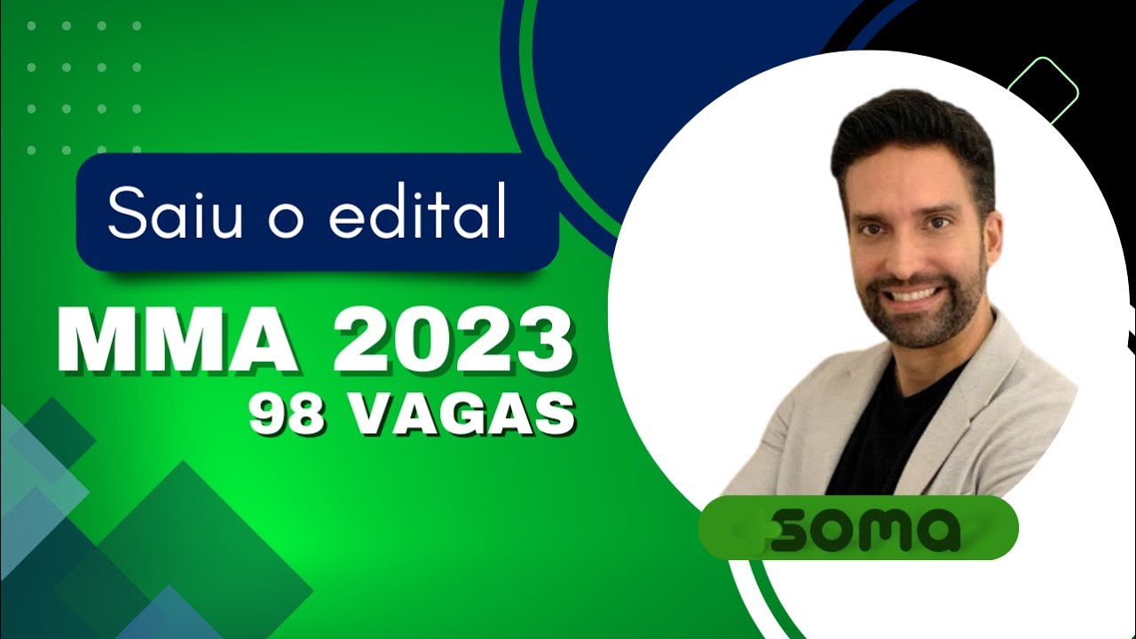 [ANÁLISE DE EDITAL] Concurso MMA 2023: SAIU O EDITAL