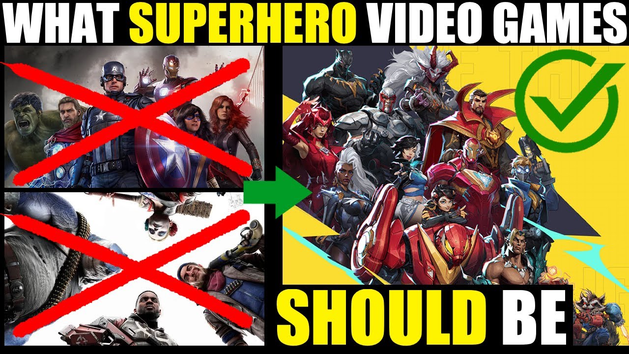 MARVEL RIVALS returns to what Superhero Video Games SHOULD be