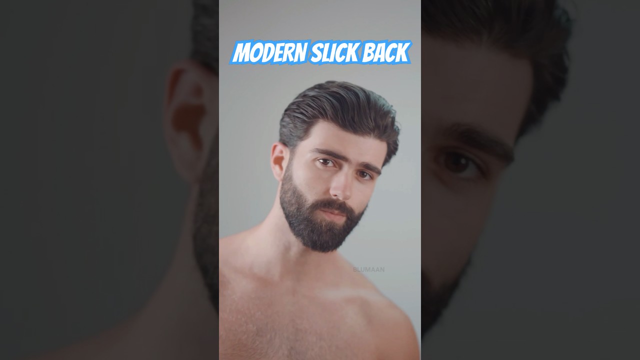 How To Style A Classy Modern Slick Back! Men&rsquo;s Hair Tips 2025