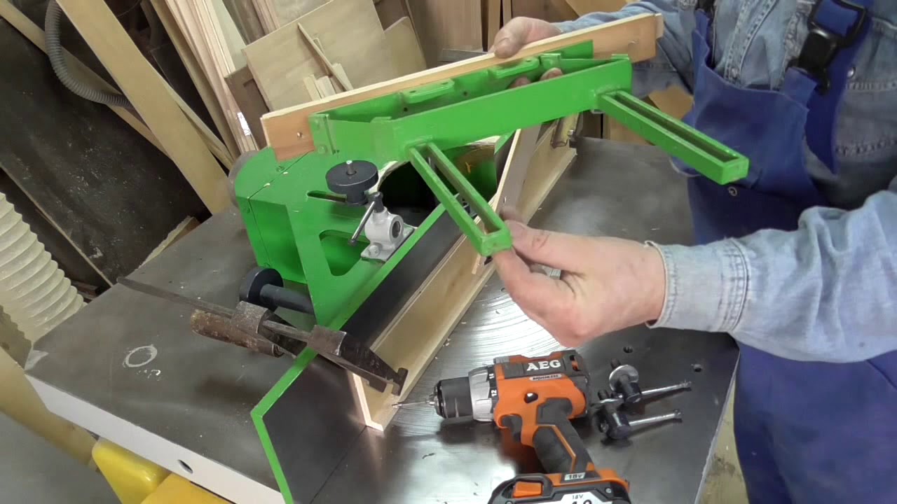 Самый безопасный способ изготовления багета. На самодельном фрезере.