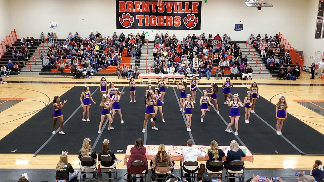 Benton Middle School at Spirit Spectacular Cheer Competition 2020
