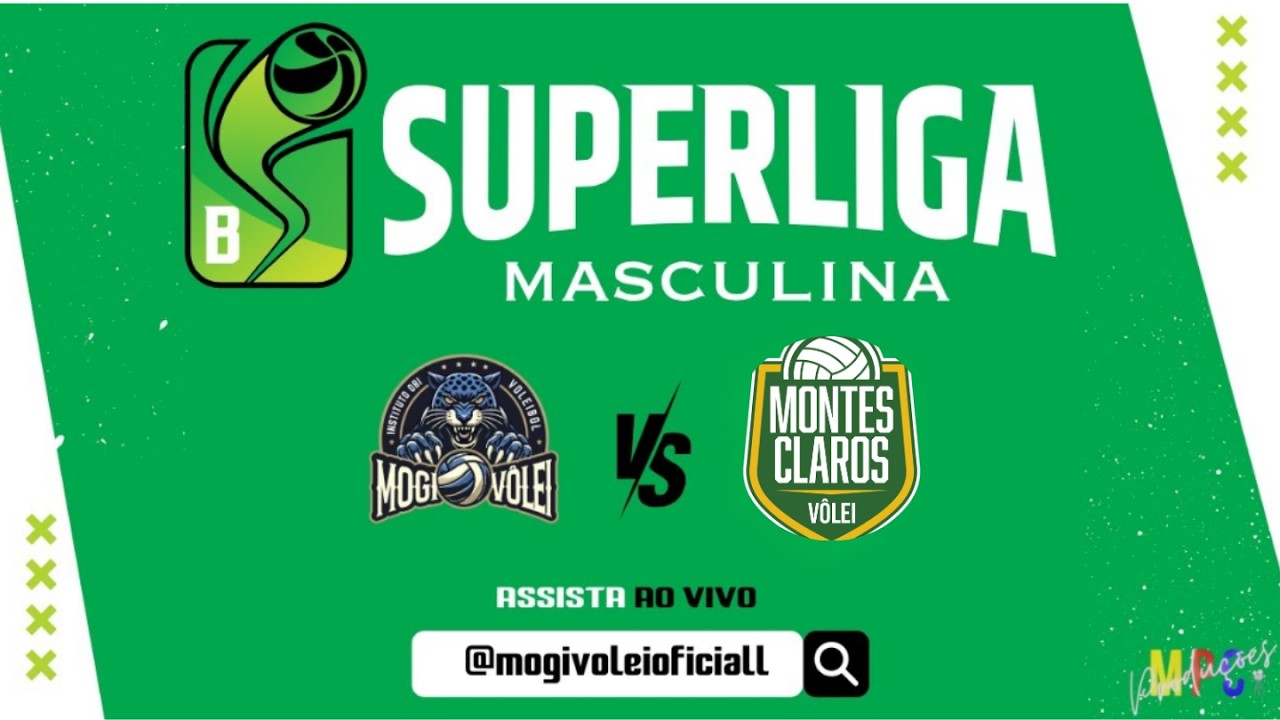 SUPERLIGA B 2025/2026 - Mogi Vôlei x Montes Claros