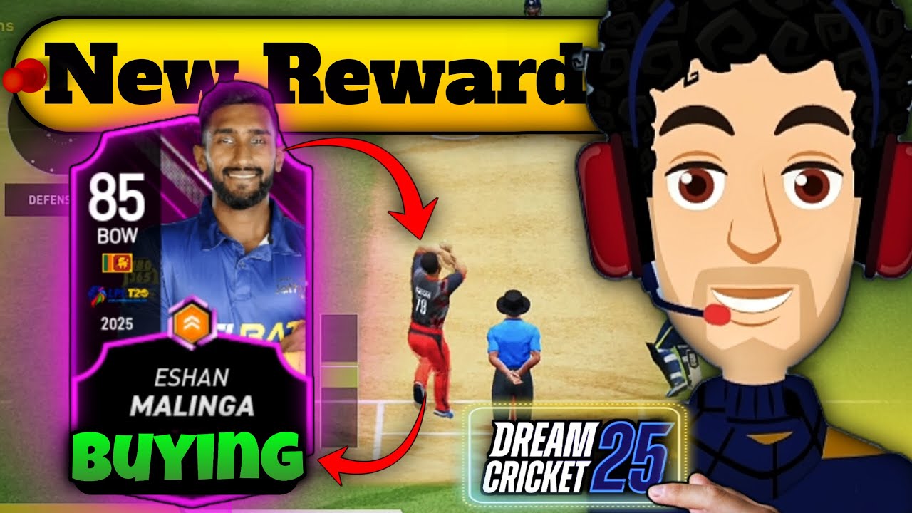 Eshan Malinga 🔥 Must Buy in Dream Cricket 25?