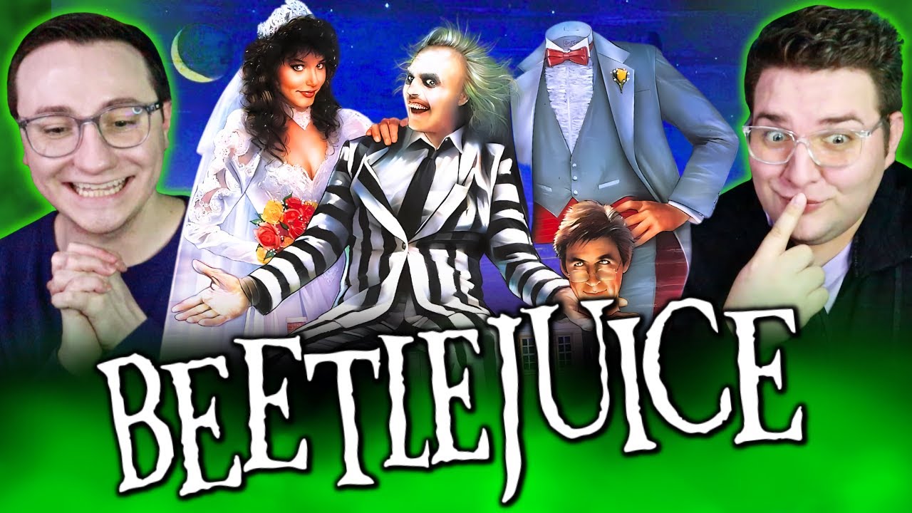 WATCHING BEETLEJUICE (1988) BECAUSE WE TOO ARE STRANGE & UNUSUAL *REACTION* (A JUICY COMMENTARY!)