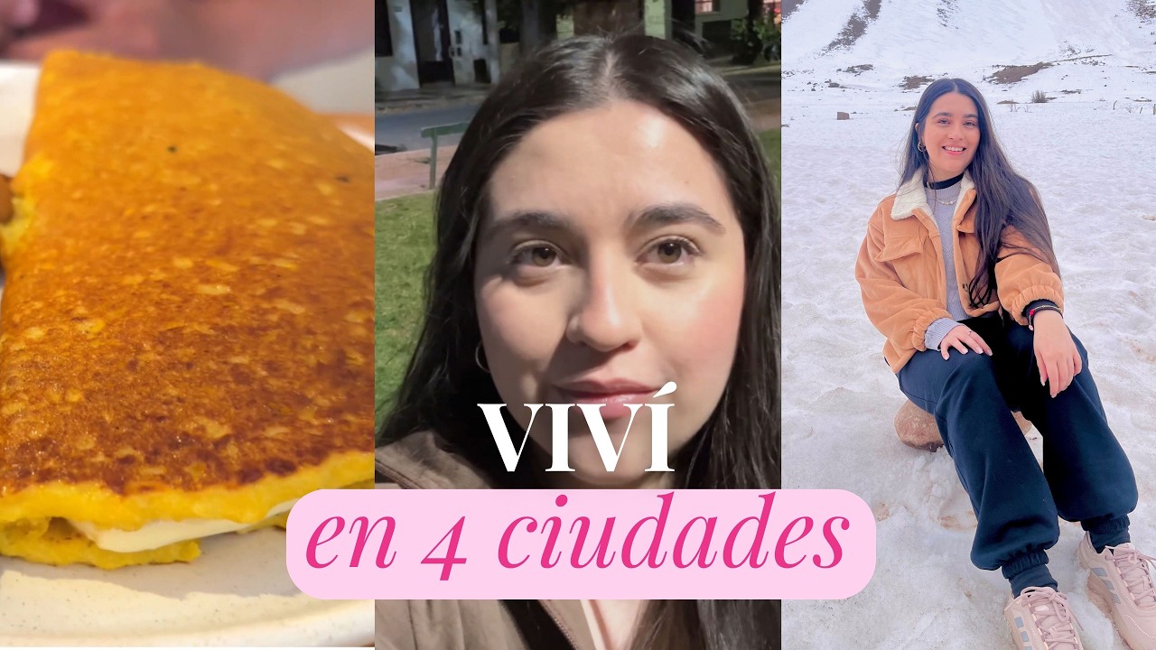 VIVÍ EN 4 CIUDADES: Soltar, mudarse, crecer: mi historia 🧳💬✨