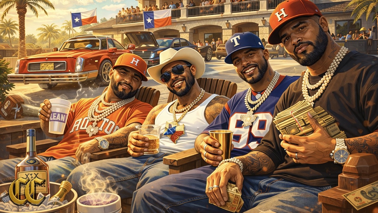 Front Yard Flexxin’ – Texas Gangster Rap 2025 | Captain Comp (Houston)