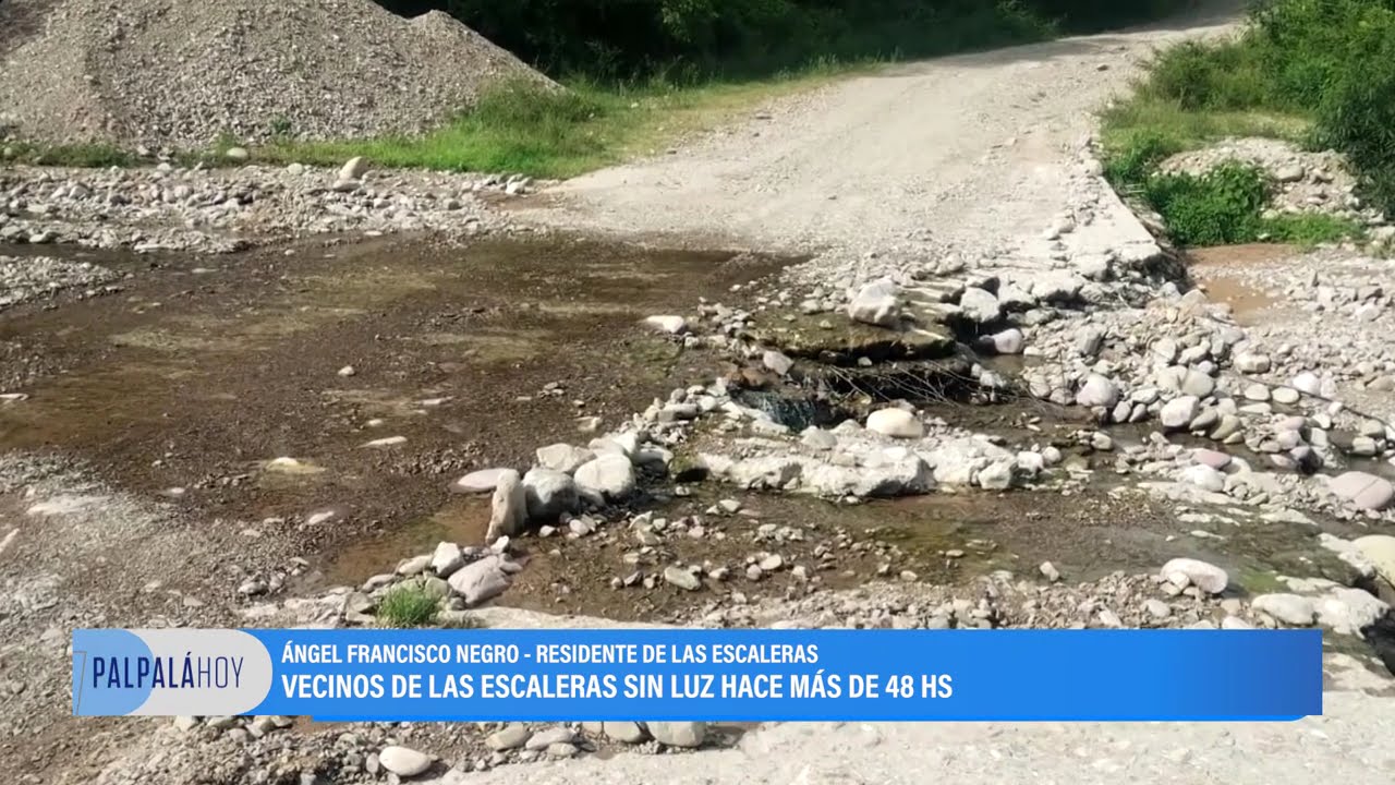 Palpalá: Las Escaleras, otros sector con cortes de luz desde hace dos días