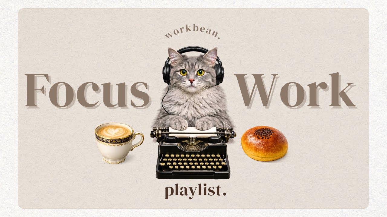 【4-Hour Focus Music】Lo-fi beats for deep focus, study & work | Work without distractions 🌿