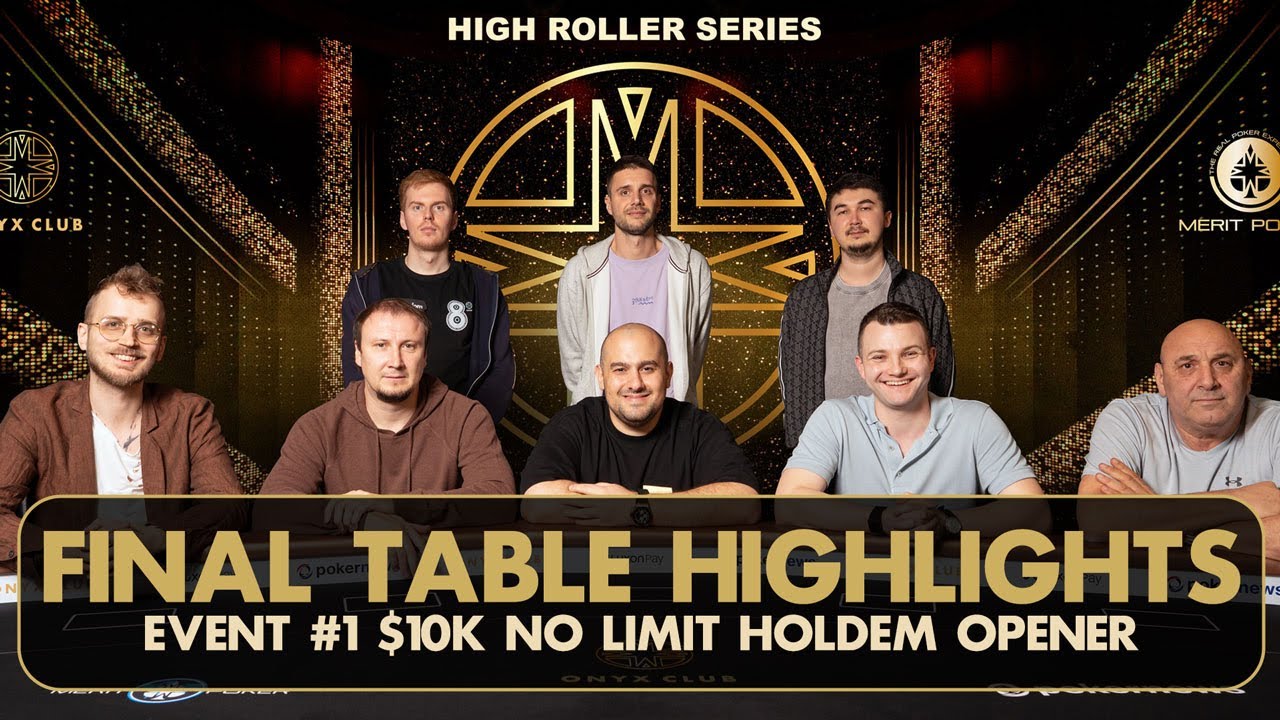 $425,000 for 1st! | $10,400 NLH Opener | Onyx Club | FINAL TABLE Highlights