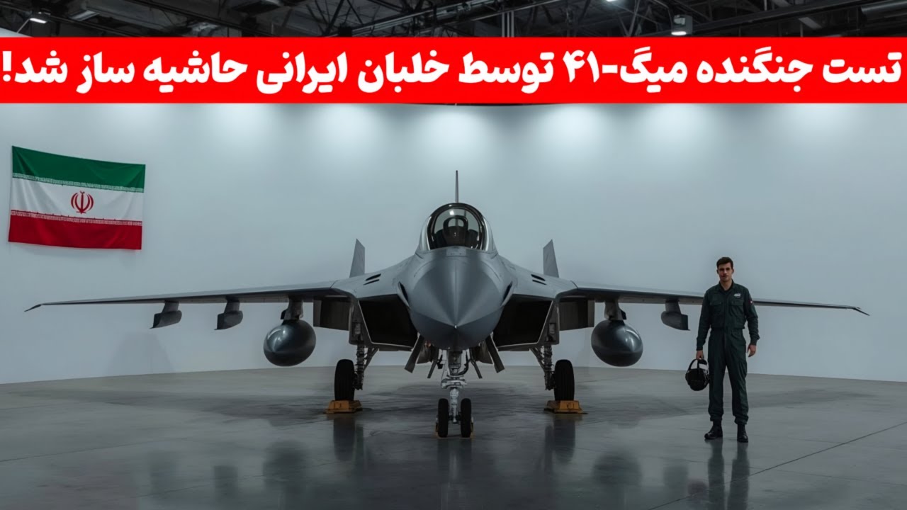 تست پروازی جنگنده میگ ۴۱ انجام شد | تصاویر پرواز جنگنده میگ ۴۱ منتشر شد