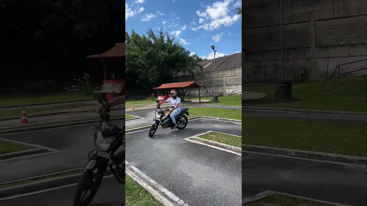 Passo a passo do exame de moto DETRAN MG