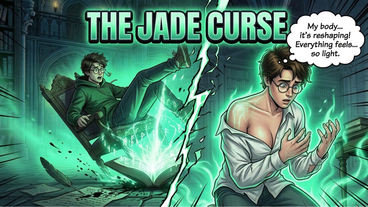 Трансформация в комиксе | Нефритовое проклятие | Из мальчика в девочку | Обмен телами в трансгенд...