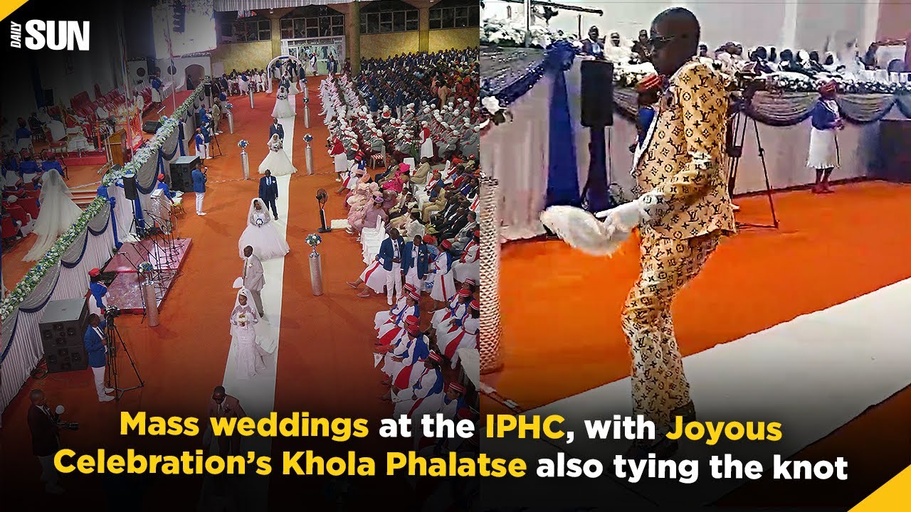 Mass weddings at International Pentecost Holiness Church: 41 couples wed in Silo