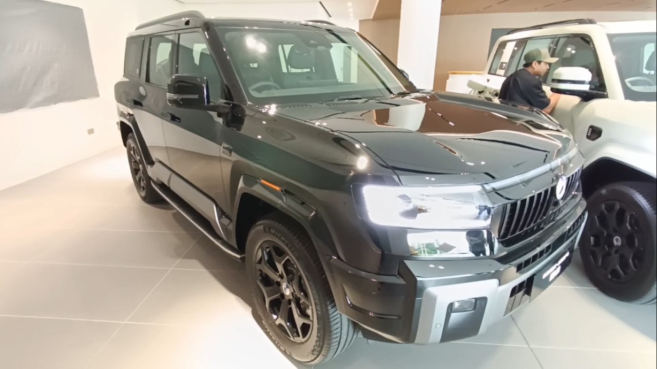 Denza B8 AWD DMO PHEV 7S black 2.0T eCVT (FCB Bao 8) walkaround (Brunei)