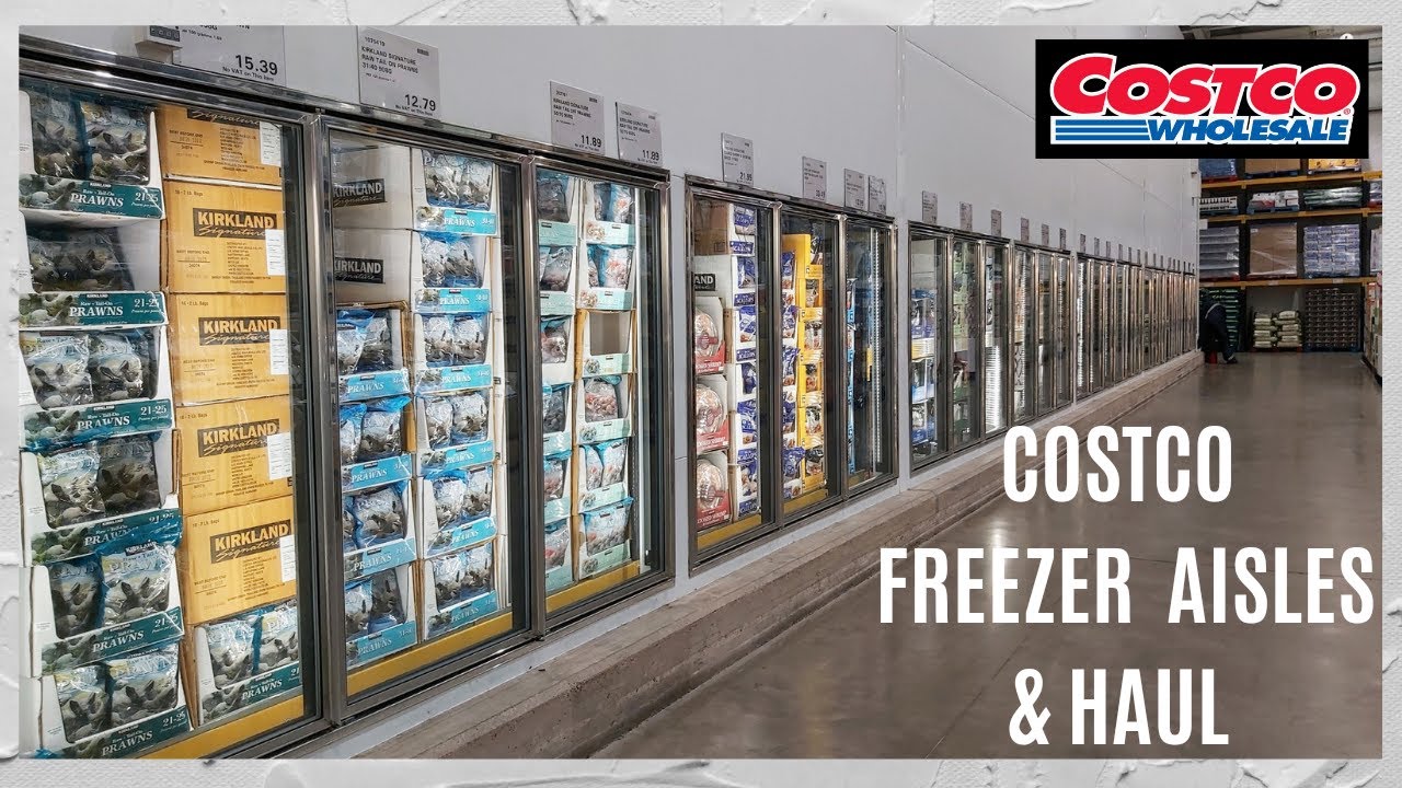 COSTCO Freezer Aisles Walk-through & Haul - COSTCO UK - With Prices.