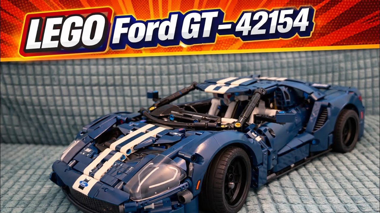 LEGO Ford GT 42154 - Timelapse