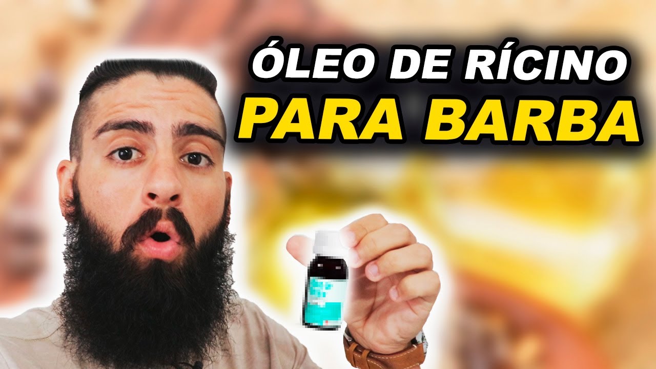 ÓLEO DE RÍCINO - COMO USAR ÓLEO DE RÍCINO NA BARBA | BARBA PRETA