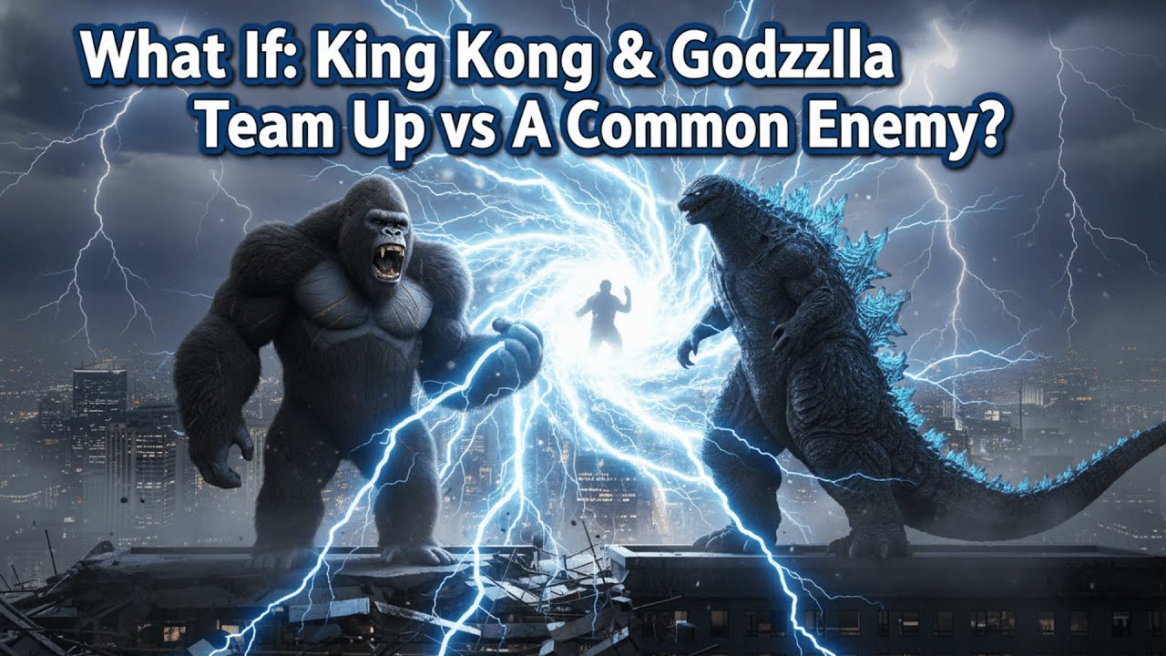 What If King Kong Godzilla Team Up Vs A Common Enemy