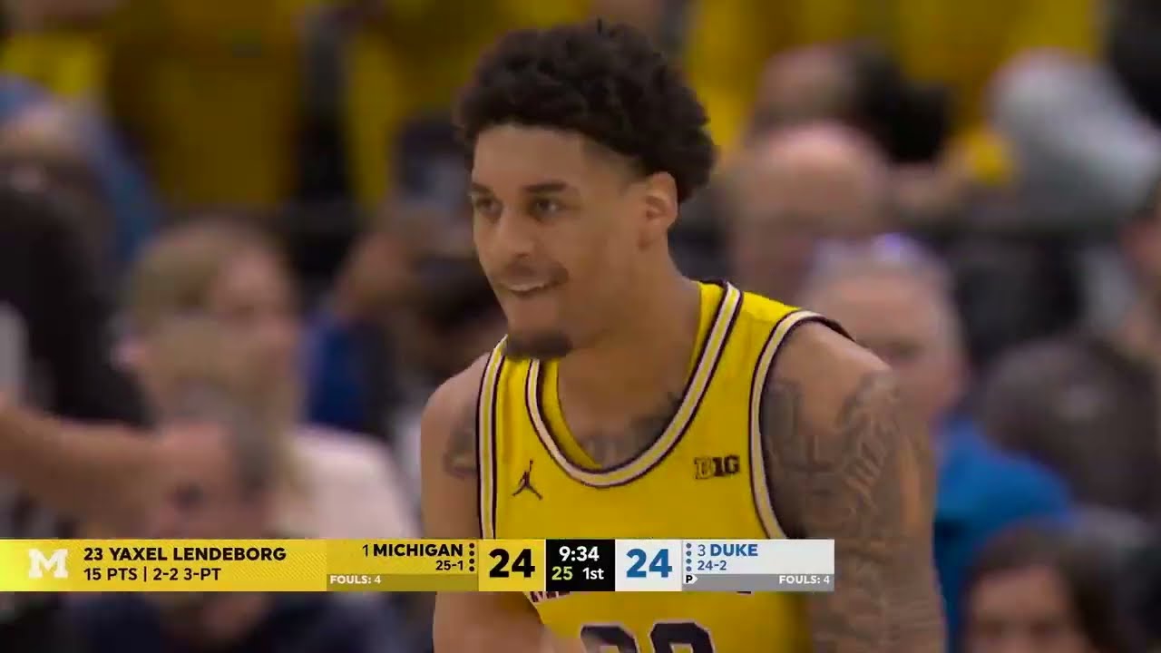 #1 Michigan vs #3 Duke FULL GAME HIGHLIGHTS | March Madness 2026