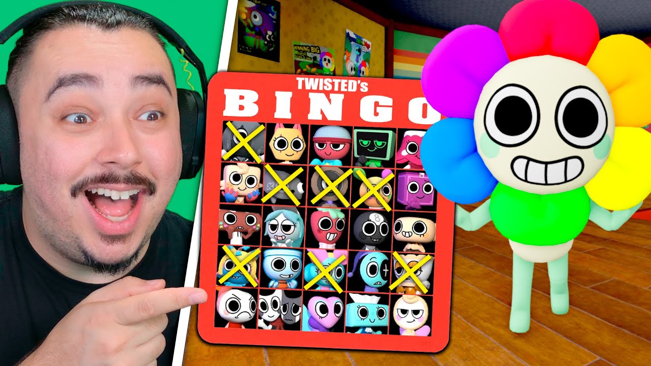 ENCONTRAMOS OS TWISTED's PARA FAZER BINGO!! | DANDY'S WORLD - ROBLOX
