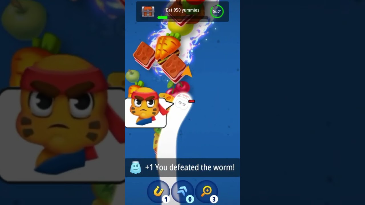 worms zone.io / snake game/ Saamp Wala game oggy and jack in Hindi #16