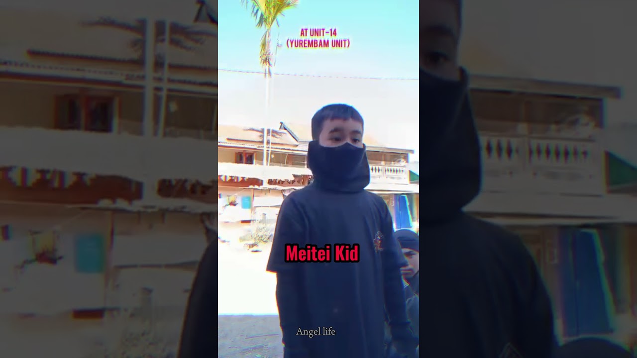 #Kuki kid v/s #Meitei kid &hearts;️ #Manipuri #Videos #Viral_Video