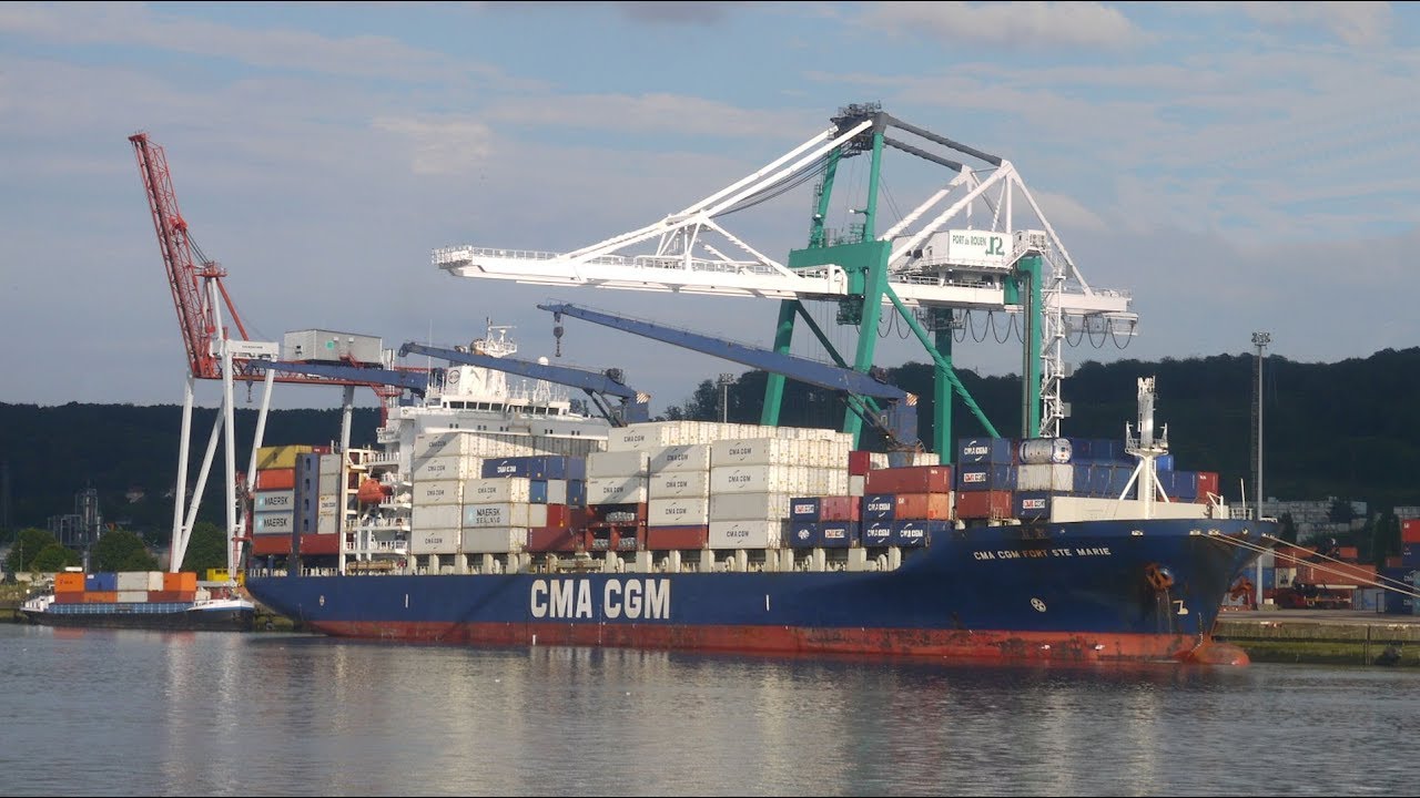 TRANSAT EN PORTE-CONTENEURS (1/2) - De Dunkerque au Havre