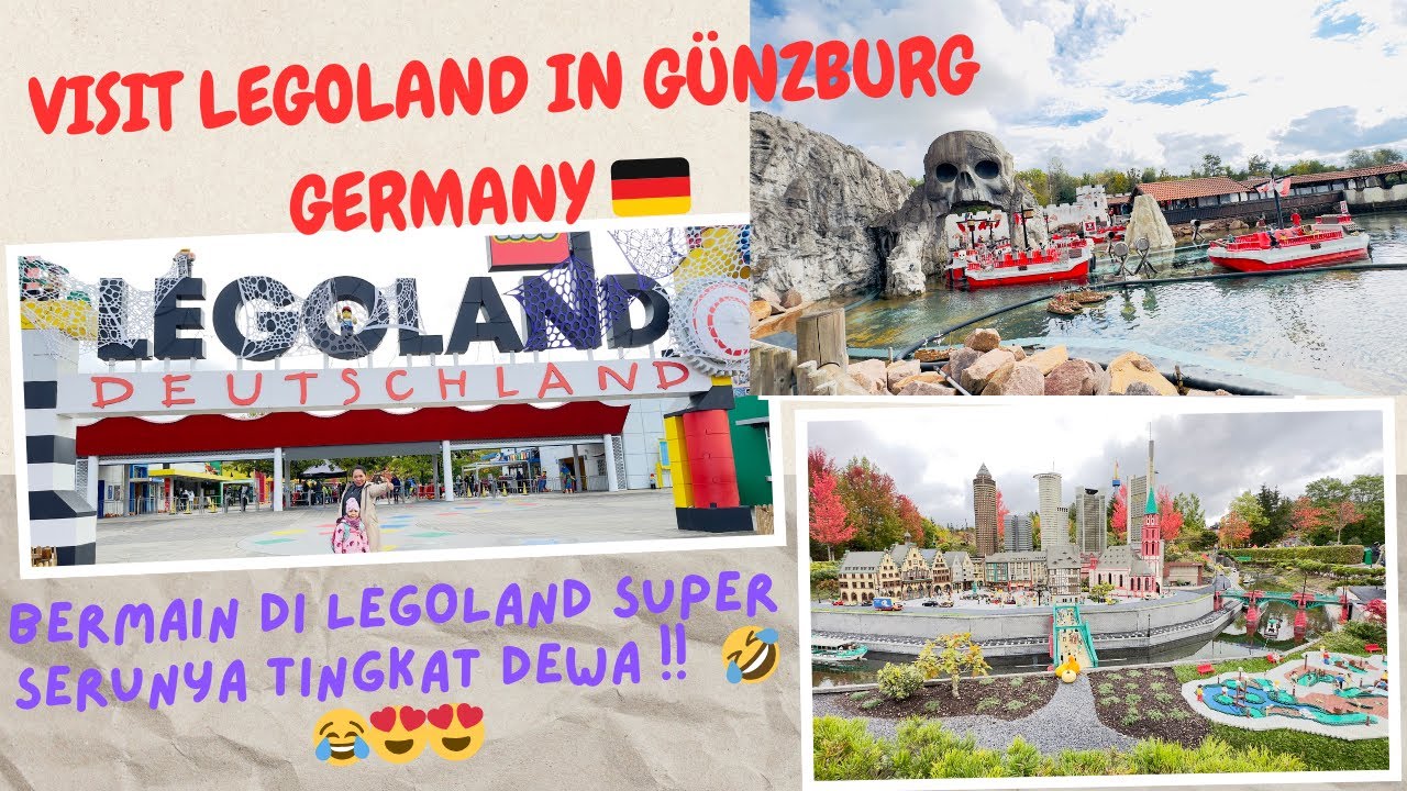 ( Part.1) Visit Legoland Günzburg Germany. Bermain di Legoland Günsburg 🇩🇪