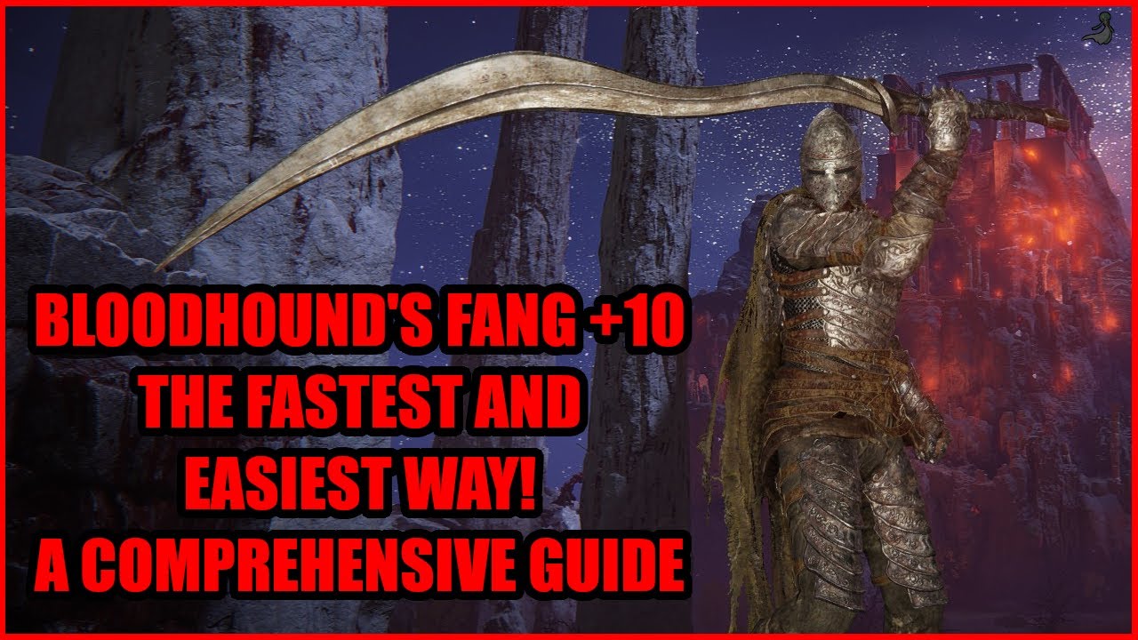 How to get BLOODHOUND'S FANG +10 Easily! - Elden Ring Walkthrough #eldenring #eldenringgameplay