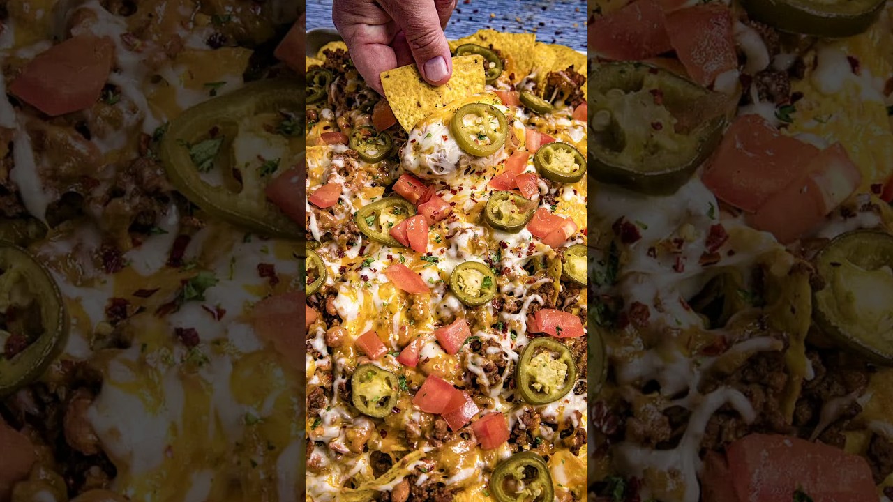 EASY CHEESY Nachos