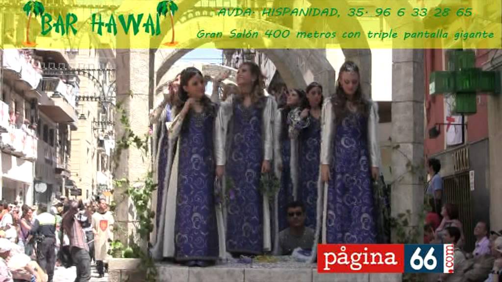 entrada cristiana Acloy 2011 filà Cides Alferez Vicente Jorge Serra