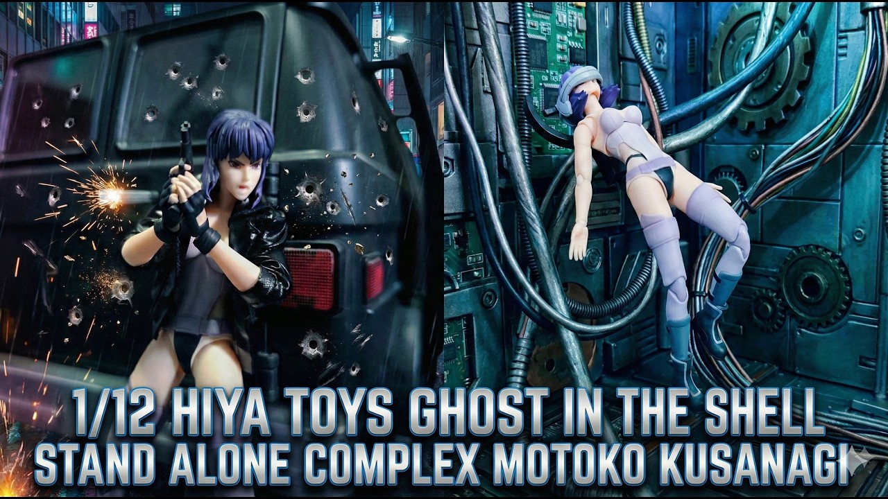 Hiya Toys Motoko Kusanagi (Ghost in the Shell) 1/12 — Unboxing