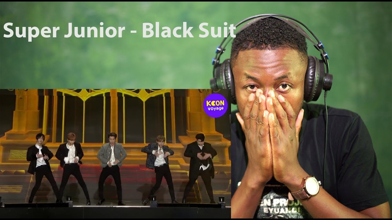 [4K] Super Junior - Black Suit