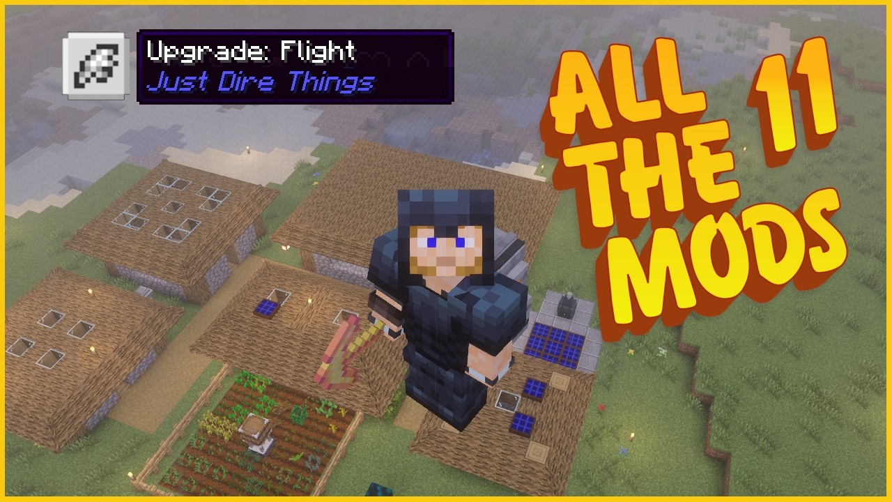 All The Mods 11 (ATM11) - Эпизод 11 - Творческий полет!