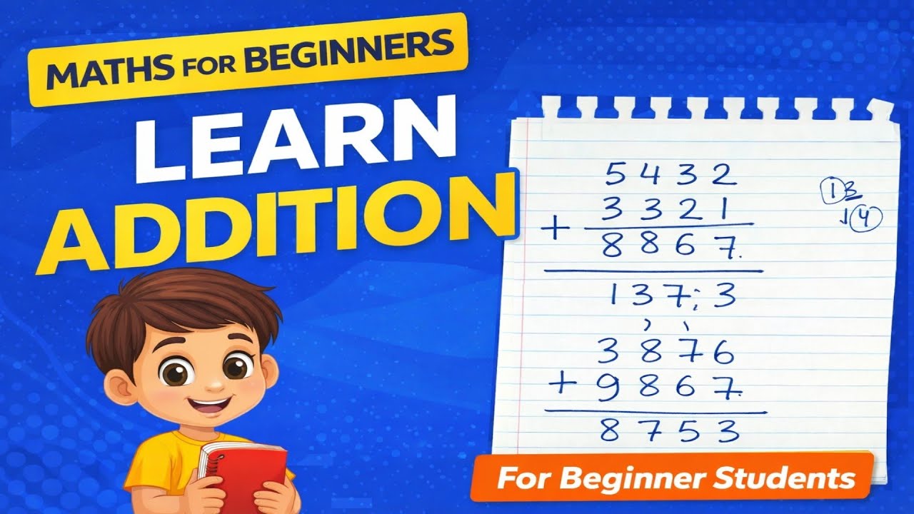 Learn Addition Easily | Basic Maths for Students