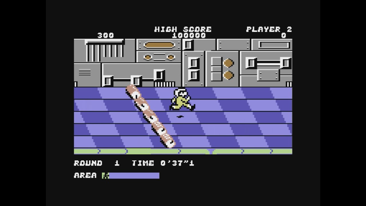 Metro-Cross (C64 Longplay)