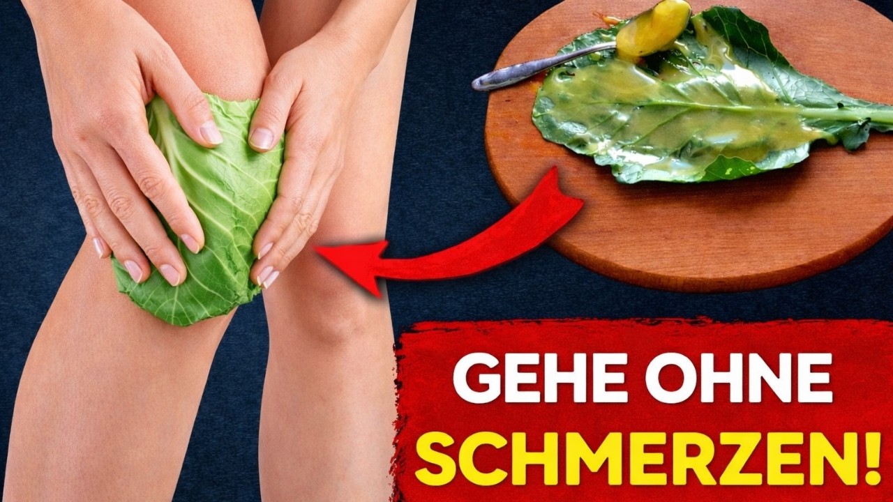 GESUNDE KNIE OHNE SCHMERZEN: KRAFTVOLLE KOHL-UND-HONIG-KOMPRESSEN MIT GEHEIMEM ZUTATEN-TRICK
