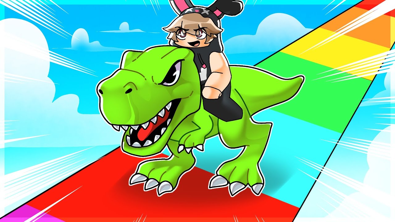 MENJADI PEMBALAP DINOSAURUS TERCEPAT!!