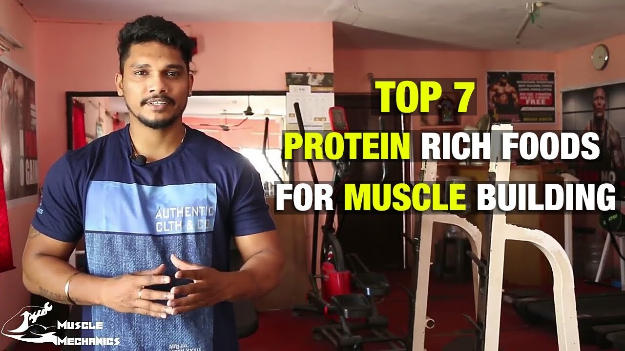 Top 7 PROTEIN Sources for Muscle building in Tamil | Food that help you gain muscle