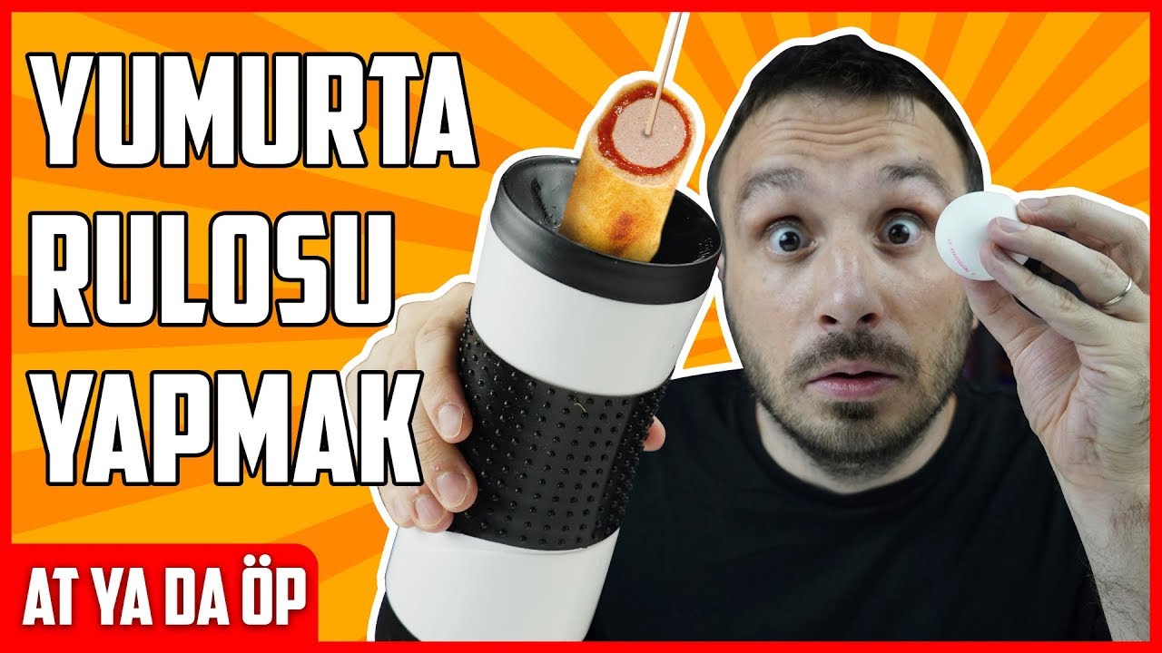 YUMURTAYI RULO YAPAN ALET | AT YA DA ÖP