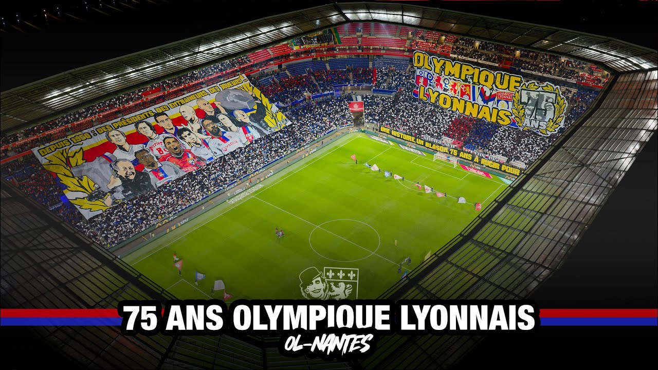 OL vs NANTES - 75 ANS OLYMPIQUE LYONNAIS - LYON 1950