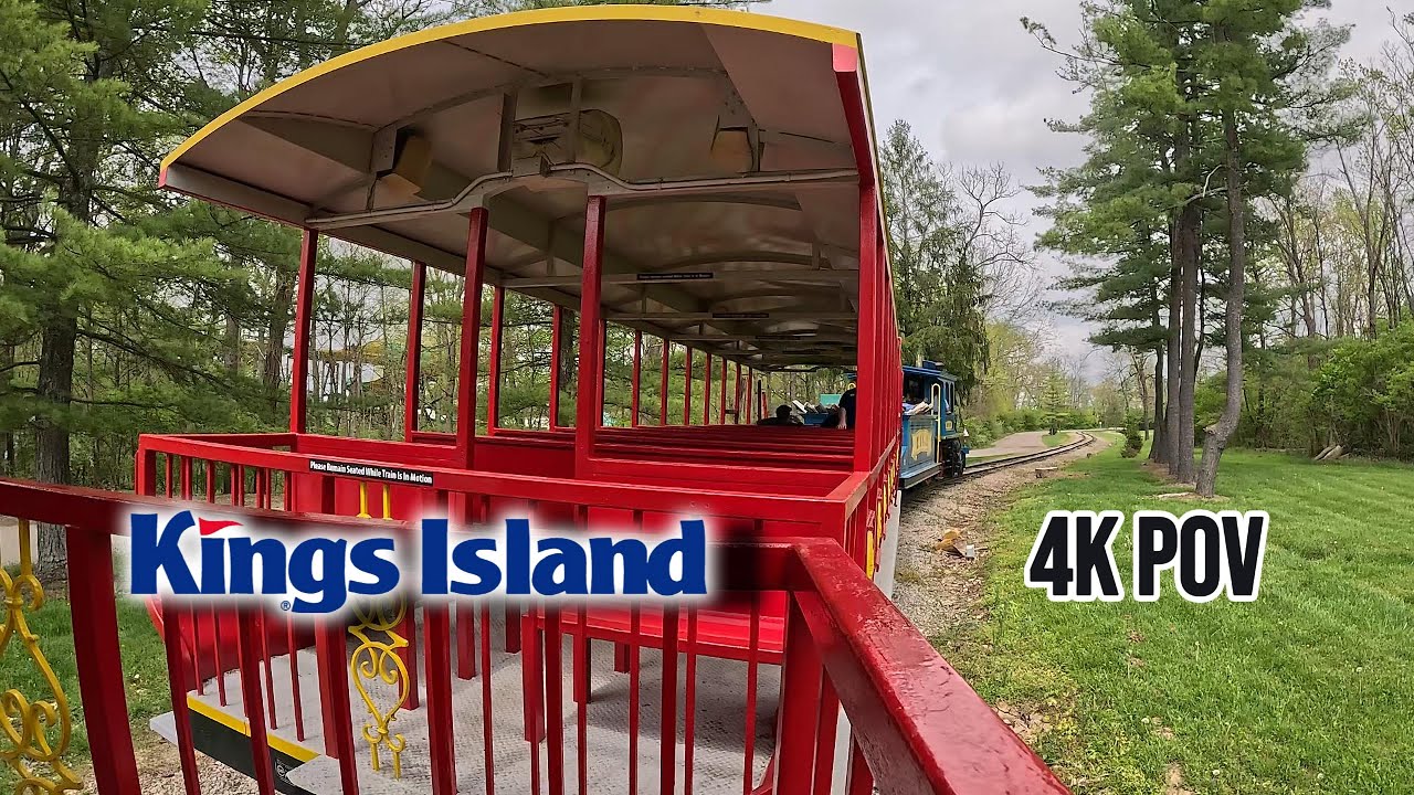 K.I. & Miami Valley Railroad 4K On-Ride POV | Kings Island 2025