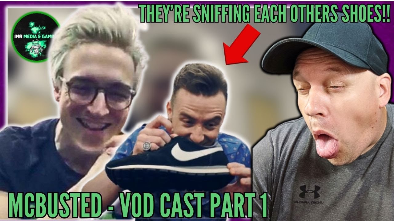 MCBUSTED are SMELLING EACH OTHERS SHOES!!! Vod Cast part 1 [ Reaction ] | UK 🇬🇧