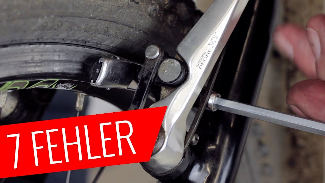 7 größte Fehler beim V-Bremse einstellen - Fahrrad.org