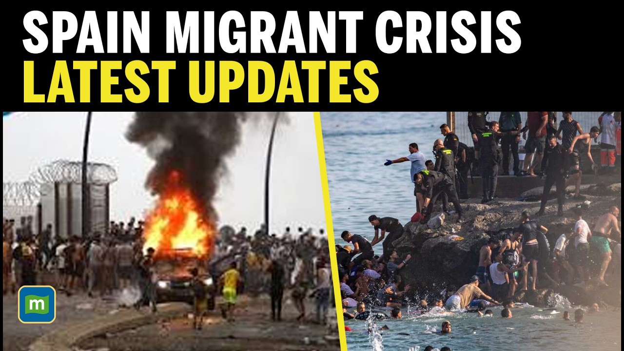 Spain Migrant Crisis | Military Deployed At Ceuta Border | Morocco | LIVE