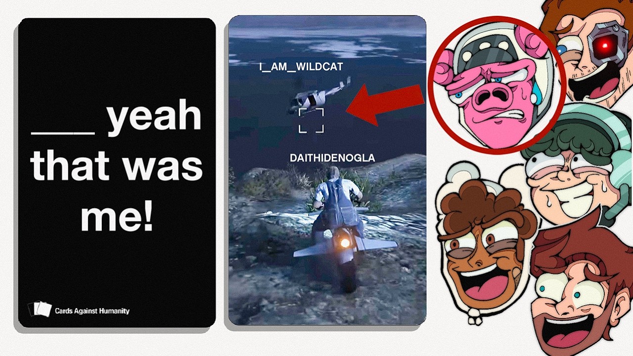 Cards Against Humanity moments where we just bully eachother!